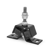 LOT DE 4 SUPPORTS ADAPTABLE YANMAR 1GM, 1GM10 OEM 128170-08340, 128170-08350