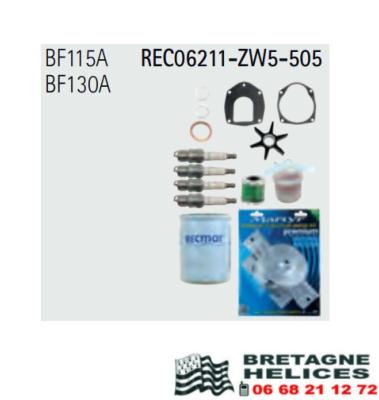 KIT REVISION POUR MOTEUR HONDA BF115A, BF130A OEM 06211-ZW5-505