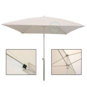 TAUD PARASOL BLANC SANS ARCEAUX 215 X 215 CM