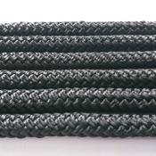 Bosse amarrage 8 torons noir boucle Ø 18 x 10m