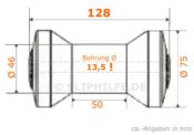 ROULEAU DE QUILLE 130 MM STOLTZ RP-55