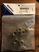 LOT DE 6 ECROUS OLIVES 1/4" NPT x 3/8" HF5526 SEASTAR TELEFLEX