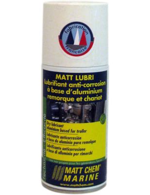 LUBRIFIANT ANTI-CORROSION A BASE D’ ALUMINIUM POUR REMORQUE ET CHARIOT MATT’ LUBRI 214M