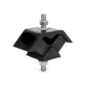 SUPPORT ADAPTABLE SD 230 YANMAR 3YM20, 3YM30, 3GM30 et 3HM35 Saildrive OEM 196420-02310