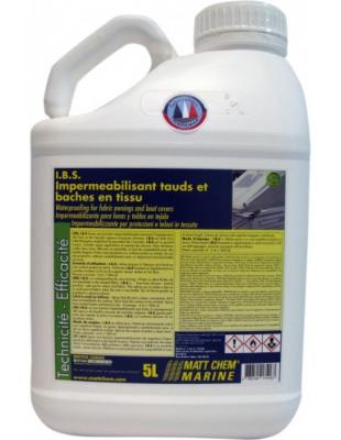 I.B.S 642MS.5 IMPERMEABILISANT POUR TAUDS ET BACHES MATT CHEM BIDON 5L