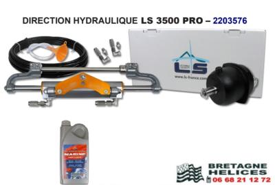 KIT COMPLET DIRECTION HYDRAULIQUE LS3500 PRO JUSQU'A 350 CV LECOMBLE ET SCHMITT 2203576 