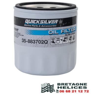 FILTRE A HUILE MERCRUISER QUICKSILVER 35-883702Q