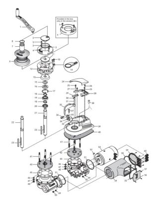 MOTOREDUCTEUR 1000W 12V QUICK FVSSR1012Q00B00