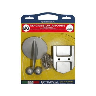 KIT ANODES MAGNESIUM MERCRUISER ALPHA ONE GEN I 1983-1990