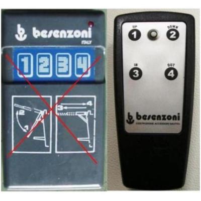 TELECOMMANDE BESENZONI 7CS99002.6