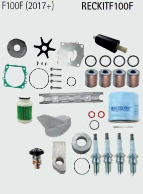 KIT REVISION POUR MOTEUR YAMAHA F100F (2017 +) RECMAR RECKITF100F