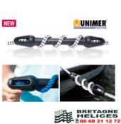 AMORTISSEUR D'AMARRE UNIMER MARINE 416 MM Ø 12-16 MM