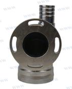 COUDE ECHAPPEMENT INOX YANMAR 4LH-DTE OEM 119173-13501