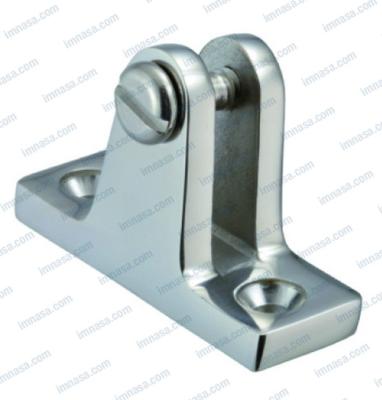 PLATINE PLATE AVEC ANGLE INOX 316 TOP QUALITE