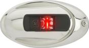 FEUX DE NAVIGATION A LED ATTWOOD NV4012SS-1 INOX OVALE VERT ET ROUGE