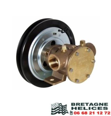 Pompe bronze à embrayage électromagnétique 12V 2A JABSCO 50080-2001