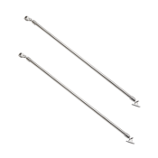 KIT DE 2 JAMBES DE FORCE INOX 316L 20MM