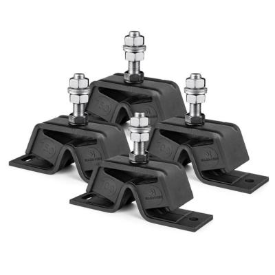 LOT DE 4 SUPPORTS ADAPTABLE 100 - 150 YANMAR 3JH2, 3JH2BE, 3JH2TBE, 3JH2E, 3JH2TE, 3JH3E, 3JH4E, 3JH5E, 3JH5AE, 3JH40