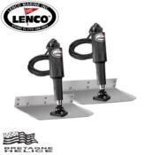 KIT FLAPS LENCO STANDARD COMPLET 12V AVEC CONTACTEUR A LED 305 X 305 MM