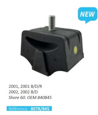 SUPPORT MOTEUR VOLVO 2001/2002 SHORE 60 OEM 840845