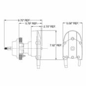 BOITIER DE DIRECTION NFB 4.2 SH4910S AVEC SUPPORT SEASTAR SOLUTIONS SB27150S