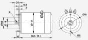 MOTEUR GUINDEAU 12V 1000W MASTERWINCH CIMA 30808