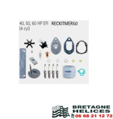 KIT REVISION MERCURY 50ch EFI 2013 numéro OEM 8M0057812