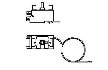 THERMOSTAT POUR CR200, DR160 ISOTHERM SEA00097GA