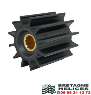 Turbine néoprène pour pompe série 18330 JABSCO 17936-0001B