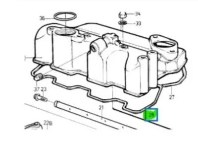 JOINT CACHE CULBUTEUR VOLVO MD2020 OEM 3580239