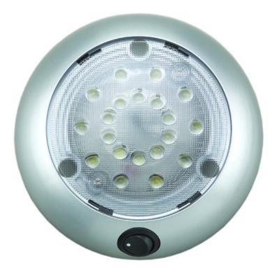 Plafonnier pvc avec interrupteur 20 Leds Ø 150 mm 40250227