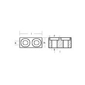 ANODE CUBE ZINC TECNOSEAL 01203 SUZUKI OEM 41810-87D00