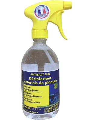 ANTIBACT SUB - DESINFECTANT DECONTAMINANT POUR MATERIEL DE PLONGE MATT CHEM 654ML SPRAY 500ML