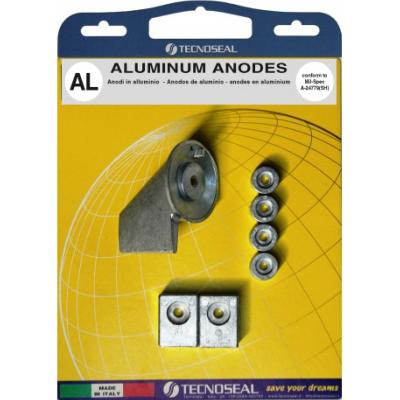 KIT ANODES ALU SUZUKI DF40-DF50 CV 7 PIECES