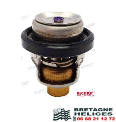 THERMOSTAT SUZUKI 72°C DF40, DF50X-K10 (1999-10) DF60, DF70W-K9 (1998-09) OEM 17670-87J00, 17670-87J01, 17670-87J01-000