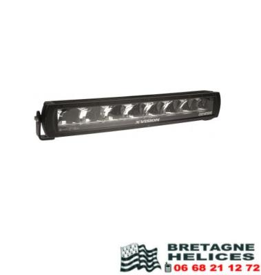 Barre LED incurvée etanche IP68 120W 9-30VDC