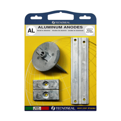 KIT ANODES ALU MERCURY F75 A F115