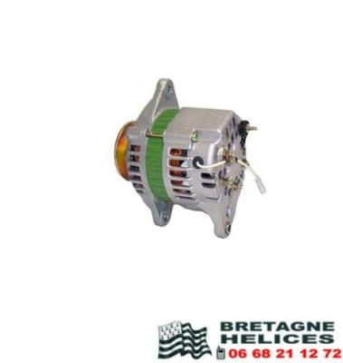 ALTERNATEUR YANMAR HITACHI 12V 40A OEM 119836-77200, 119836-77201, 119612-77230, 129930-77211