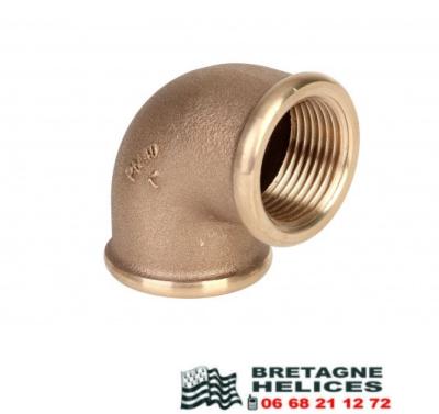 COUDE 90° FEMELLE / FEMELLE BRONZE 4" MAESTRINI