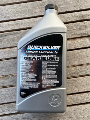 HUILE EMBASE HAUTE PERFORMANTE 1L SAE90 QUICKSILVER MERCURY MERCRUISER 92-858064QB1