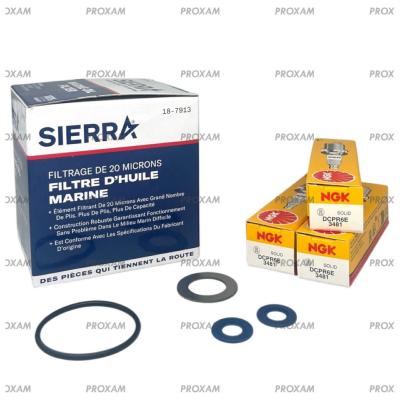 KIT MAINTENANCE DE BASE - MERCURY 25/30CV 4T EFI (500cm3 3 Cyl.)