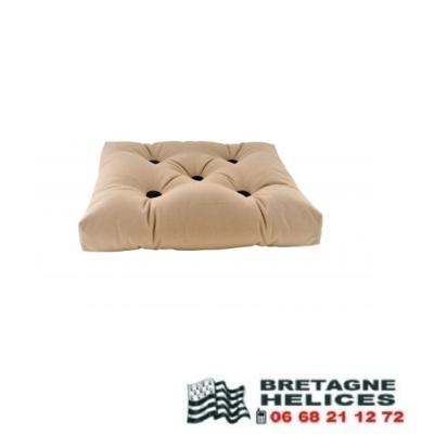 COUSSIN EXTERIEUR SIMPLE BEIGE 36x42Cm 100% IMPERMEABLE