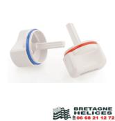 LOT DE 2 BOUTONS POUR ROBINET WHALE AS5122