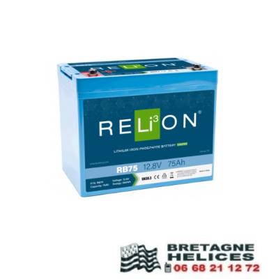 Batterie RELiON 12.8V 75Ah 4SC LiFePO4