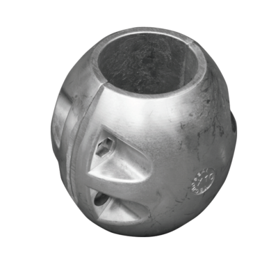 ANODE ZINC AXE USA 130mm 3 1/4" TECNOSEAL 00523USA + KIT VISSERIE 