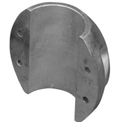 ANODE ZINC AXE USA 130mm 3 1/4" TECNOSEAL 00523USA + KIT VISSERIE 
