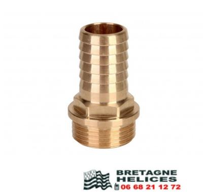 RACCORD MALE EN BRONZE FILETAGE 1" 1/2 TUYAU 45MM MAESTRINI