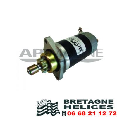 DÉMARREUR YAMAHA F9.9, 25, 30, 40, 50, C40, C50 CV APIMARINE MOT5024N-AM 6F5-81800-10-00, 6F5-81800-11-00, 6J4-81800-01-00, 6J4-81800-00-00