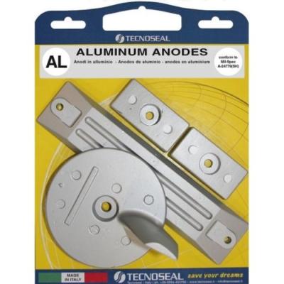 KIT ANODES ALU HONDA BF75 -130 CV 4 PIECES KITHONDABFAL