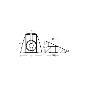 ANODE PLAQUE ZINC TECNOSEAL 01202 SUZUKI OEM 55320-98600